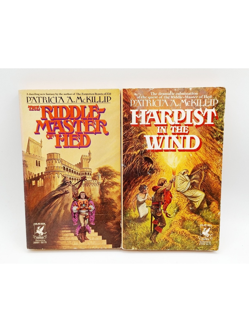 Patricia A. McKillip Riddle Master Of Head / Harpist In The Wind PB Books 80s